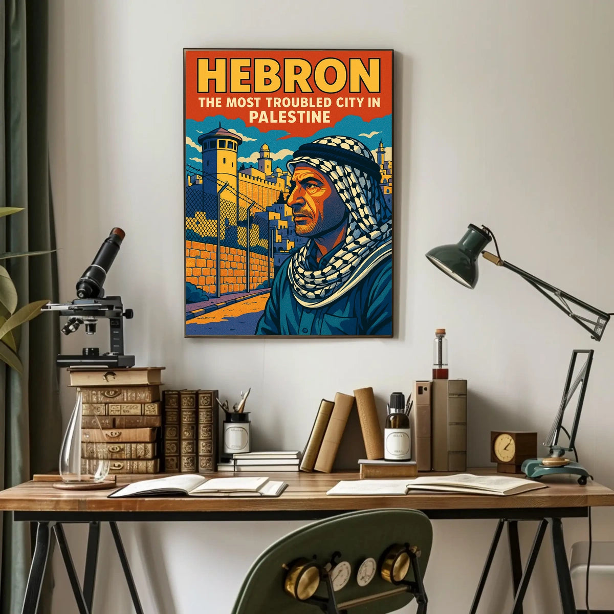 Hebron The Most Troubled City in Palestine Poster