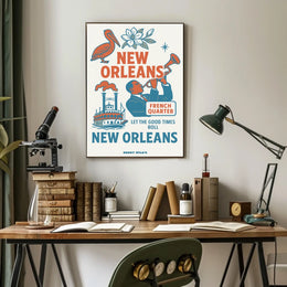 New Orleans Celebration Poster