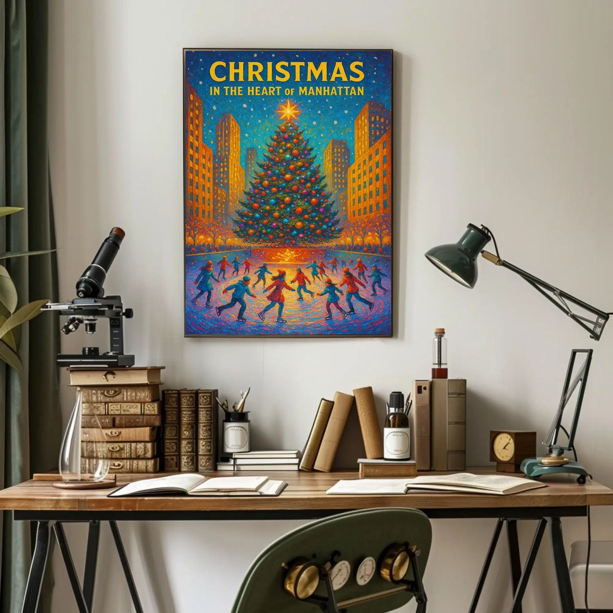 Christmas In The Heart Of Manhattan Poster
