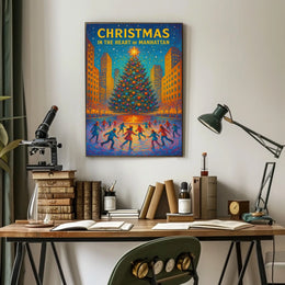Christmas In The Heart Of Manhattan Poster