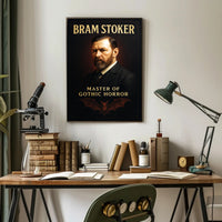 Bram Stoker Master of Gothic Horror Poster PosterGoat