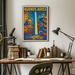 Buenos Aires Mosaic Poster