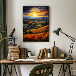 Golden Horizon Poster