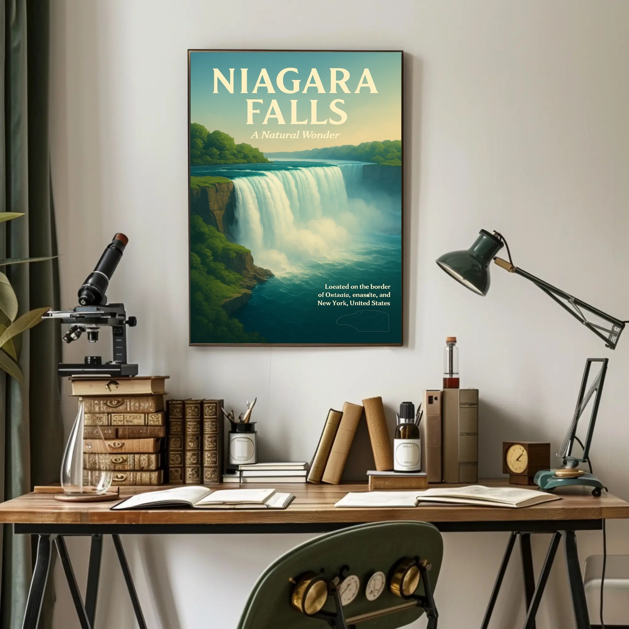 Niagara Falls A Natural Wonder Poster