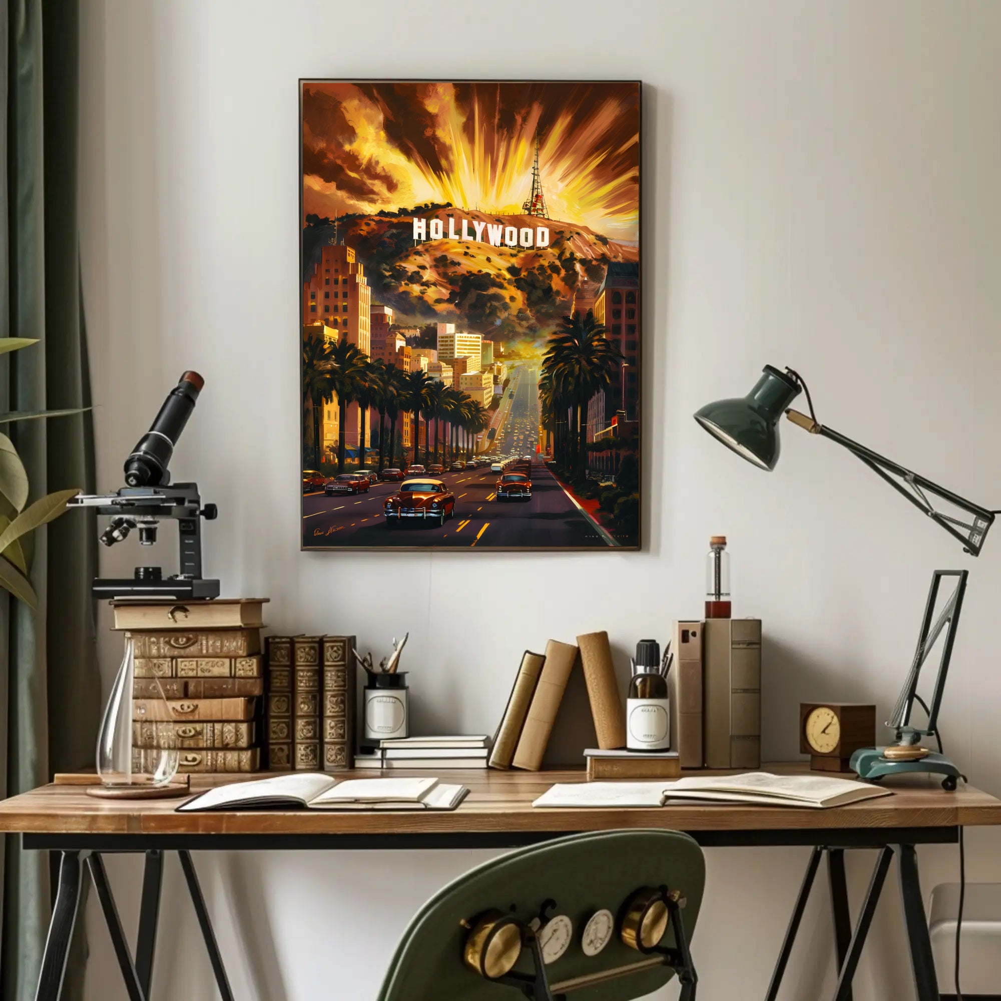 Hollywood Explosion Poster