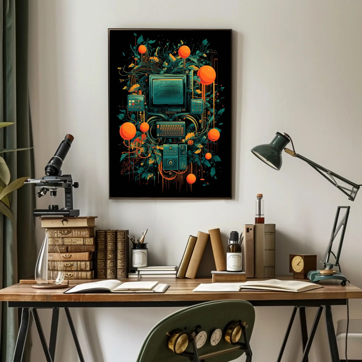 Digital Nature Fusion Poster