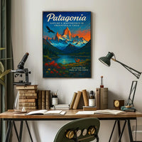 Patagonia Natures Masterpiece Poster