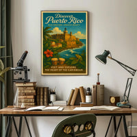 Discover Puerto Rico Wall Art Print PosterGoat