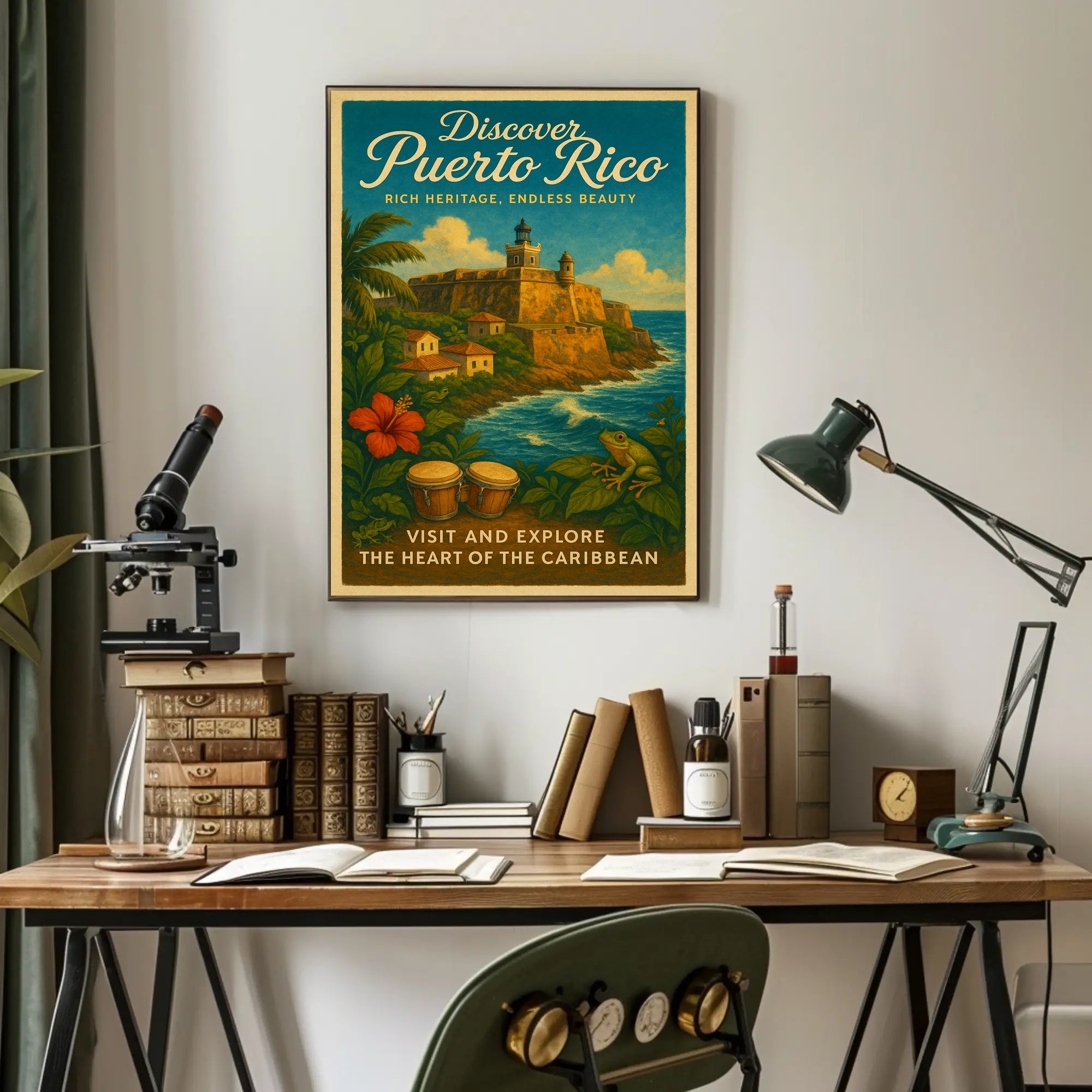 Discover Puerto Rico Wall Art Print PosterGoat
