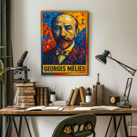 Georges Méliès Cinematic Pioneer Poster