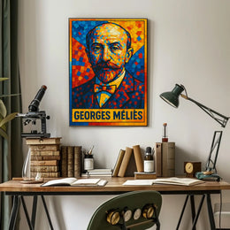 Georges Méliès Cinematic Pioneer Poster