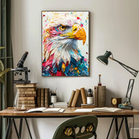 Mystical Elegance: Enchanting Pond Fantasy Art Poster PosterGoat