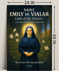 Saint Emily de Vialar Light of the Unseen Poster PosterGoat