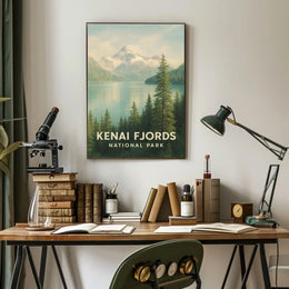 Kenai Fjords National Park Poster