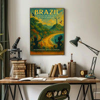 Discover Brazil Poster