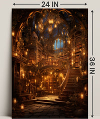 Enchanted Library Poster