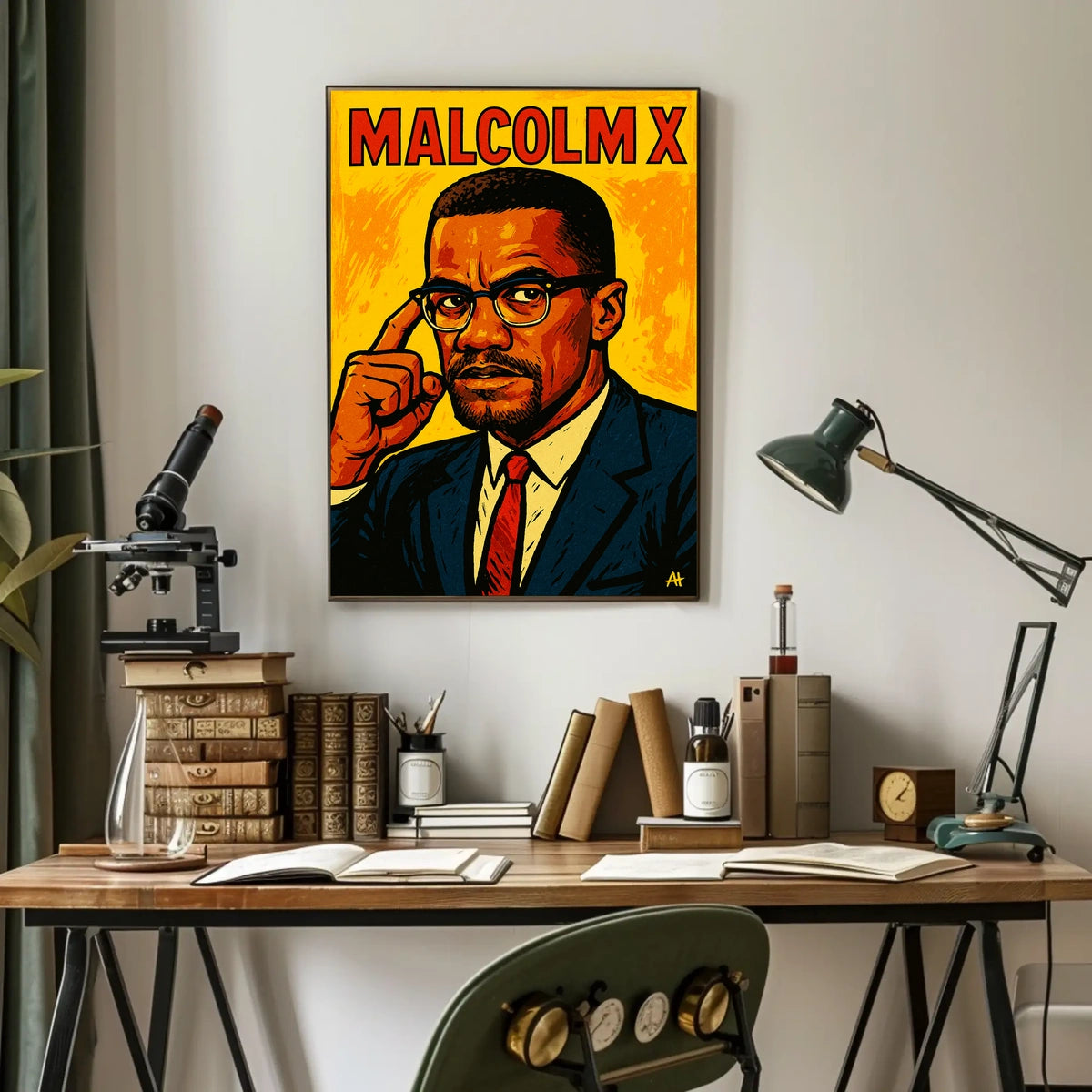 Malcolm X Poster
