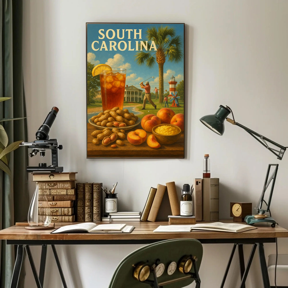 South Carolina Charm Poster