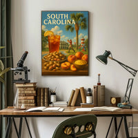 South Carolina Charm Poster
