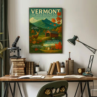 Vermont Natural Serenity Wall Art Print