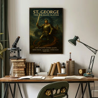 St. George The Dragon Slayer Poster