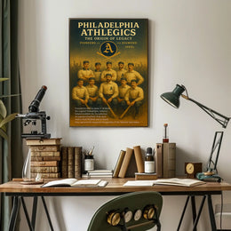 Philadelphia Athletics The Origin Of Poster