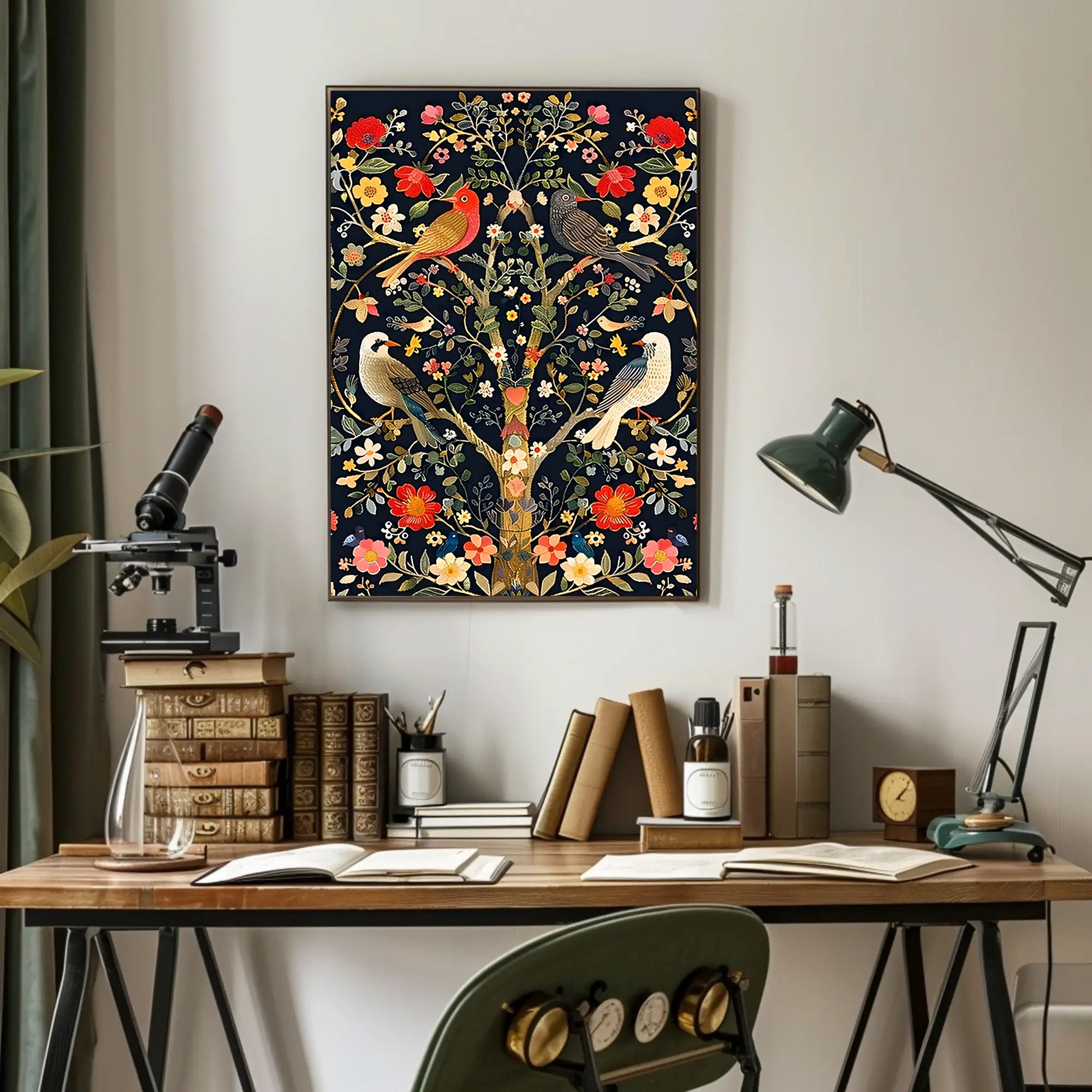 Enchanted Garden Tapestry William Morris Art Poster