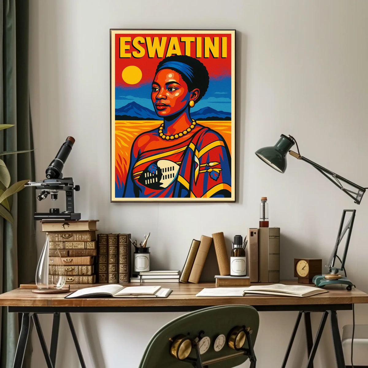 Eswatini Heritage Poster