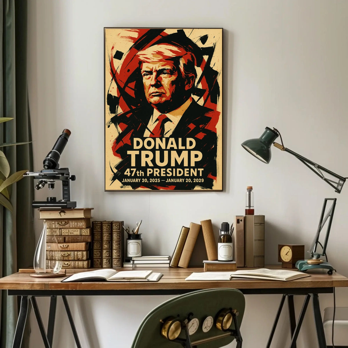 Donald Trump The Catalyst of Change Poster