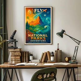 National Parks Adventure Poster