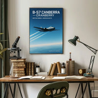 B-57 Canberra Cranberry Poster