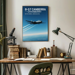 B-57 Canberra Cranberry Poster