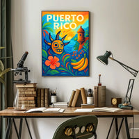 Vibrant Puerto Rico Poster