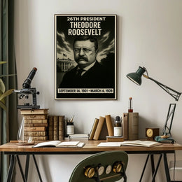 Theodore Roosevelt 26Th President Poster