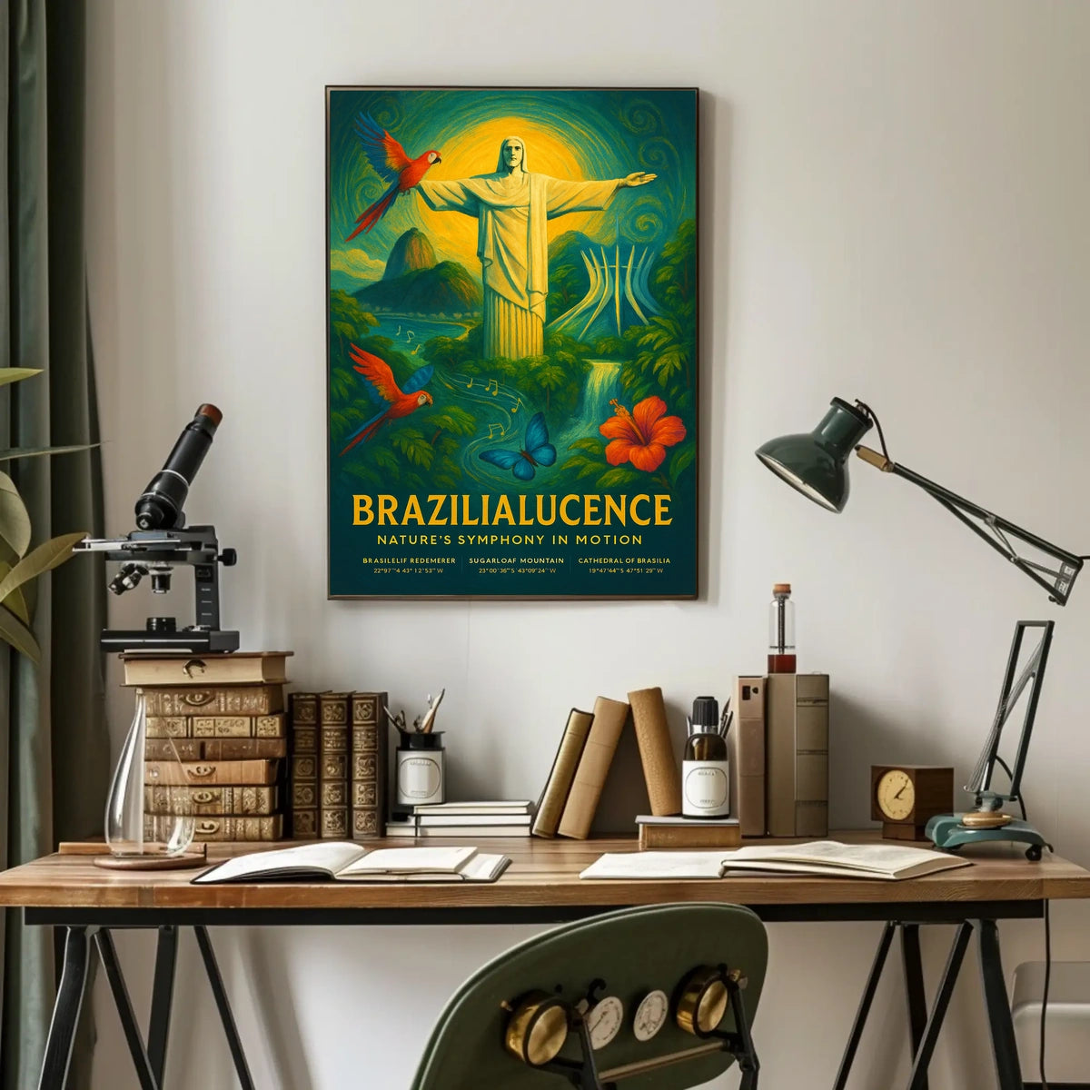 Brazilialucence Natures Symphony in Motion Poster