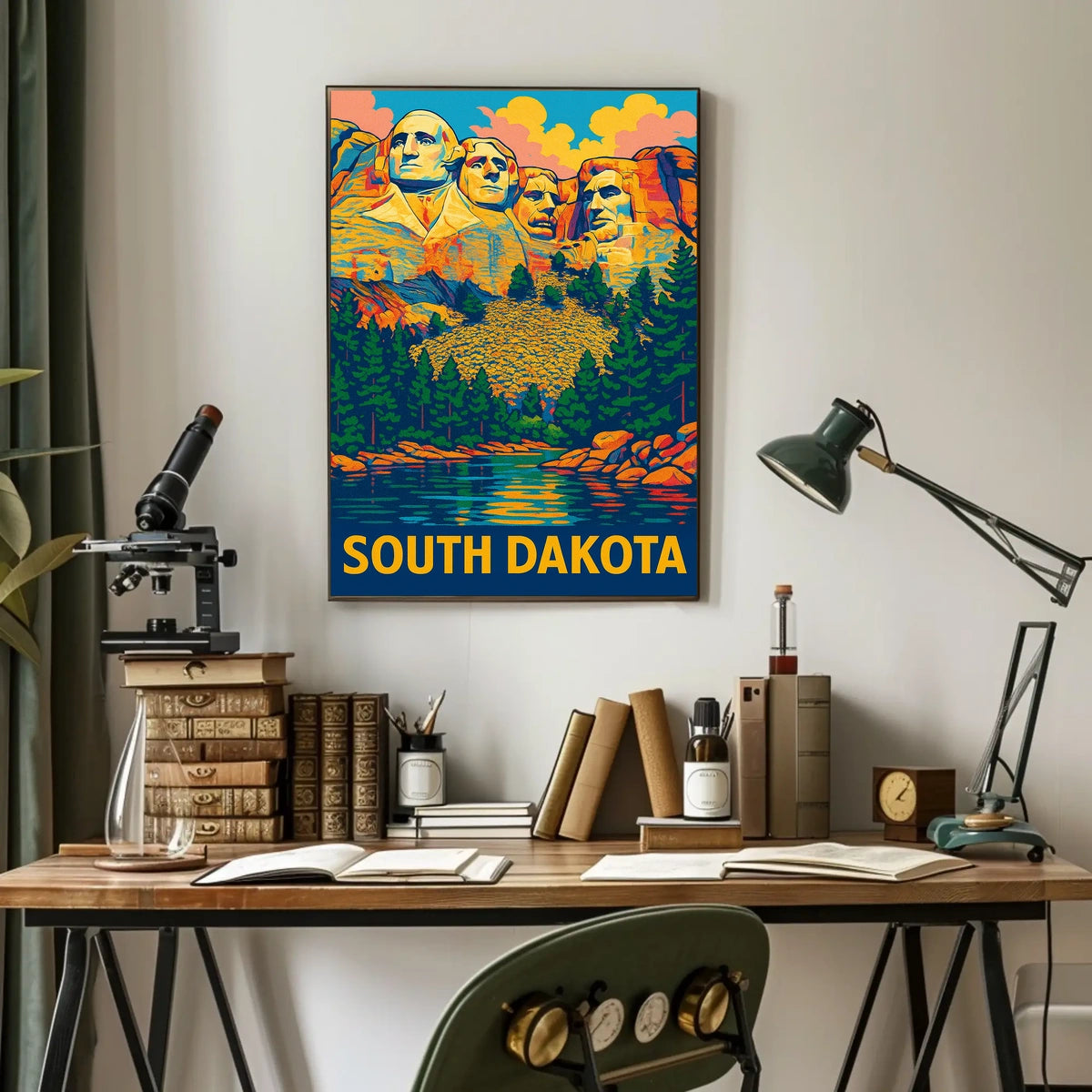 Mount Rushmore in South Dakota Poster