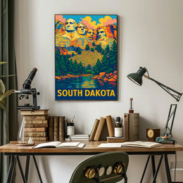 Mount Rushmore in South Dakota Poster