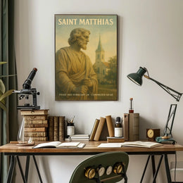Saint Matthias Poster