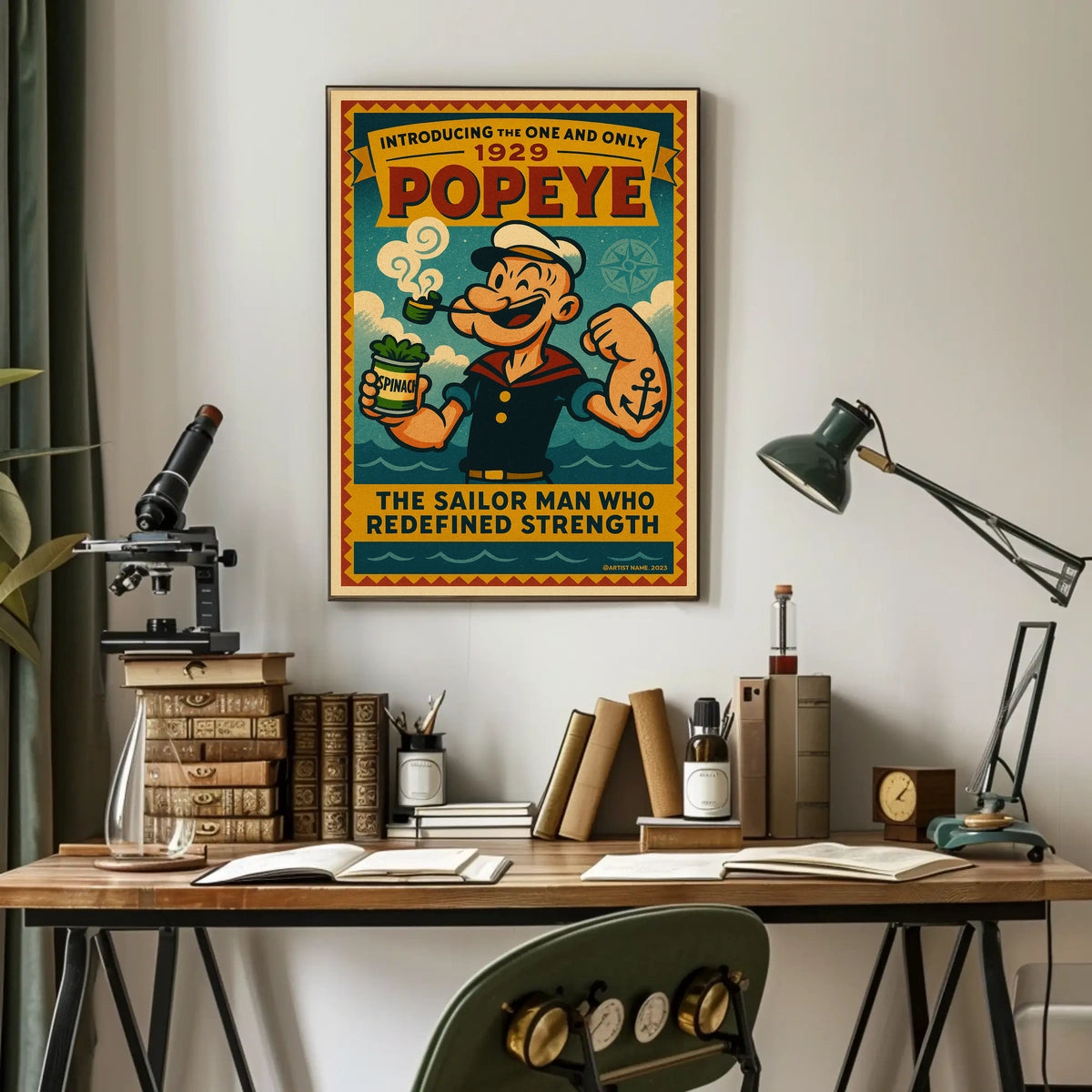 Popeye 1929 Art Poster POP-98