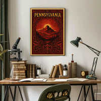 Pennsylvania Landscape Art Poster
