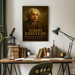 Albert Einstein The Theory Of Poster