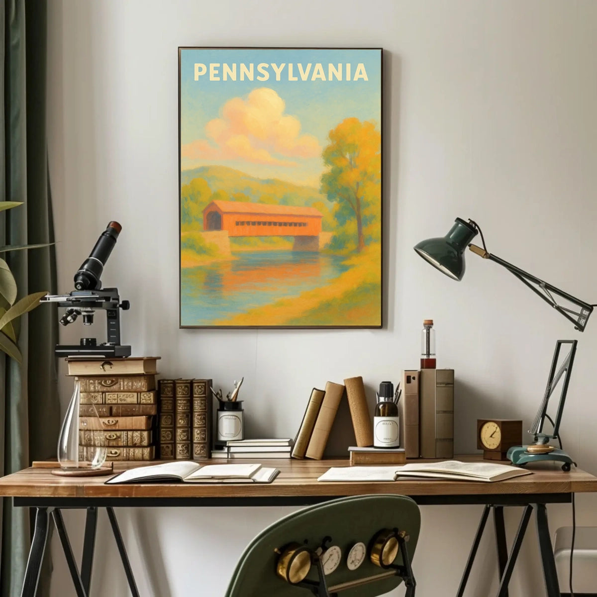Pennsylvania Scenic Landscape Poster