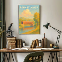 Pennsylvania Scenic Landscape Poster