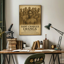 Saint Charles Lwanga And Companions Poster
