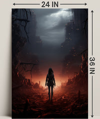 Journey Through The Ruins Poster