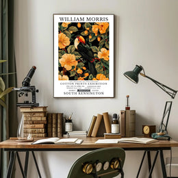 William Morris Exhibition Classic Artistry Poster