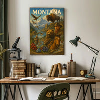 Montana Wilderness Poster