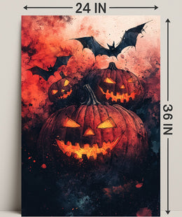 Haunted Halloween Night Poster