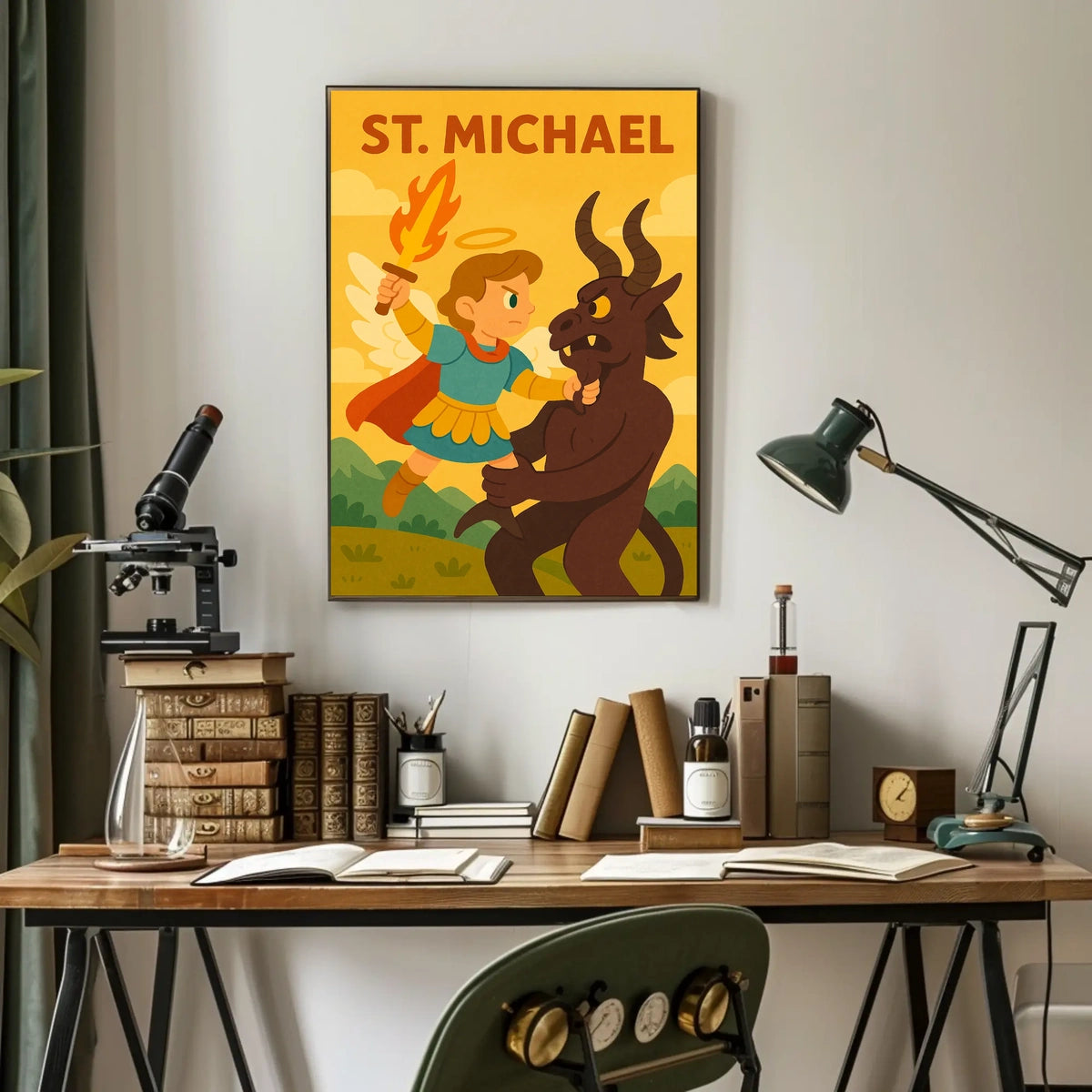 St. MichaelS Valor Poster