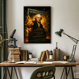 George Washington Father Of His Poster
